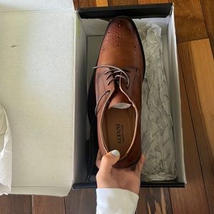 NEW! Alfani 8Mens Tobacco Lace Dress Shoes